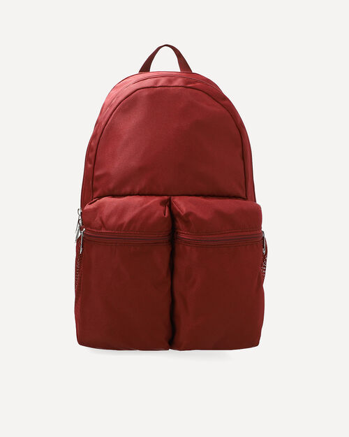 Mochila Roja Bolsillos