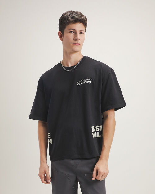 Playera Oversize Estampada