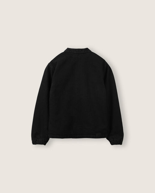 Chamarra Bomber Negra