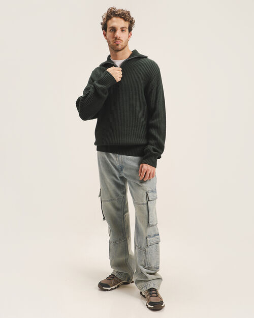 Jeans Cargo Fit Baggy