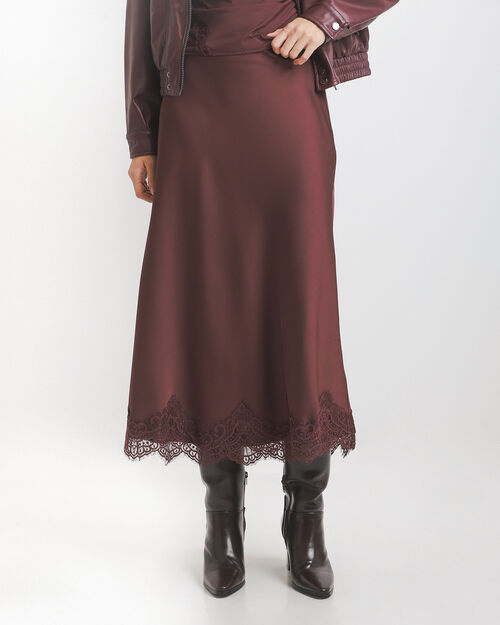 Falda Maxi Roja