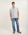 Camisa Blanca Fit Relaxed,BLANCO HUESO