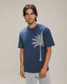 Playera Azul Con Diseño,AZUL MARINO
