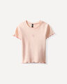 Playera Rosa B&aacute;sica,NARANJA PASTEL