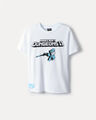 Playera Blanca Minecraft,BLANCO