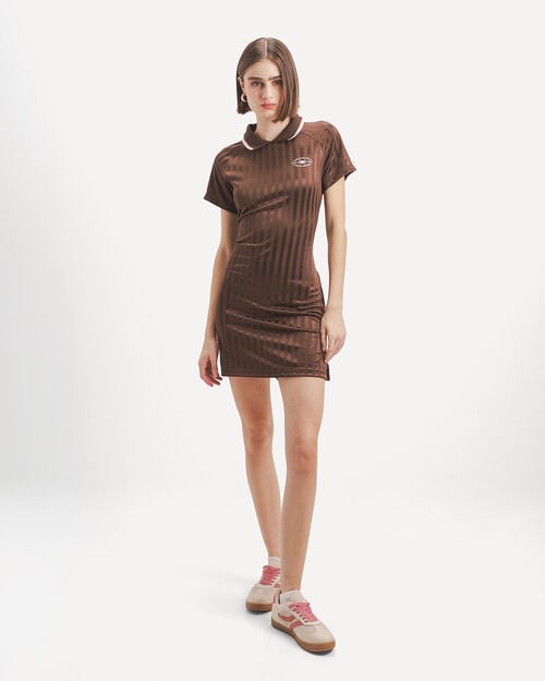 Vestido Cuello Polo