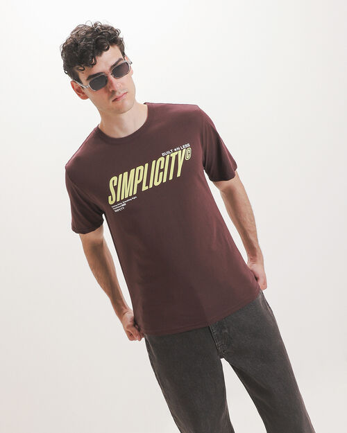 Playera Roja Simplicity