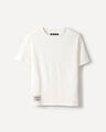 Playera Relaxed Arena,BLANCO