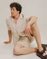 Camisa Relaxed Textura,BLANCO HUESO