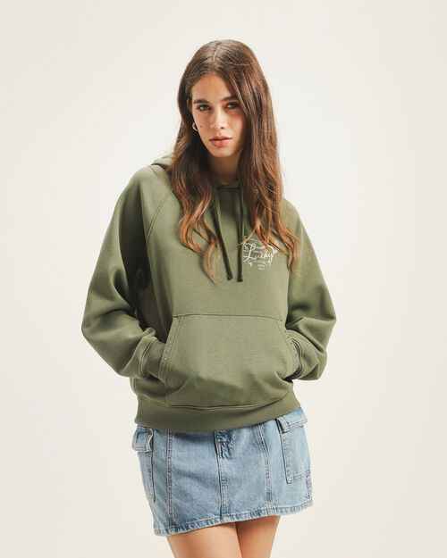 Sudadera Cerrada Hoddie Verde