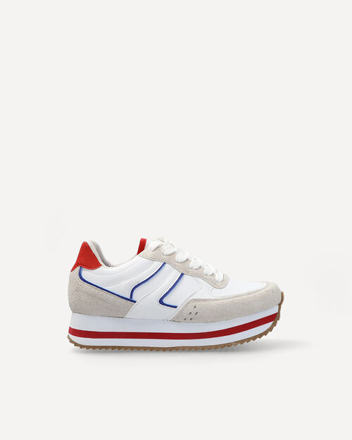 Tenis Blancos Plataforma