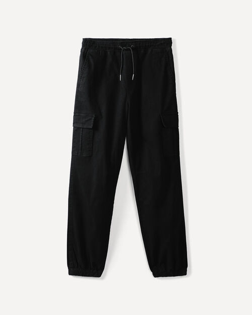 Jogger Negro Cargo