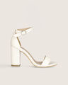 Sandalia Tacón Blanco,BLANCO HUESO