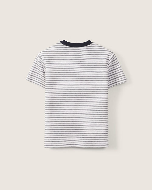 Playera Rayas Con Textura
