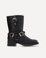Botas Biker Negras,NEGRO