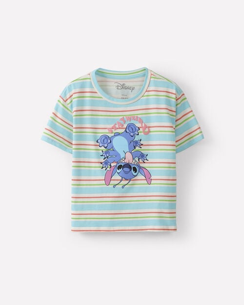 Playera Cropped Stitch