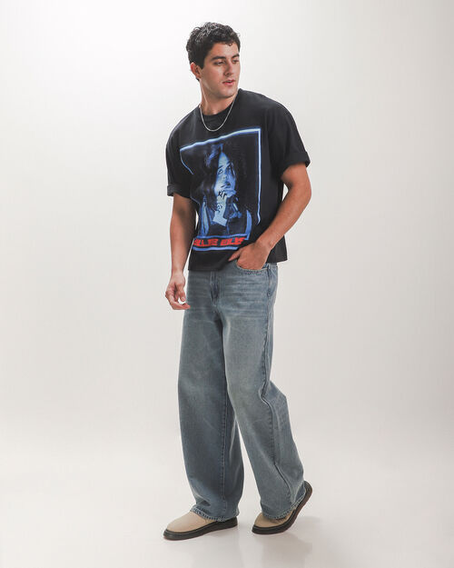 Playera Cropped Billie Eilish