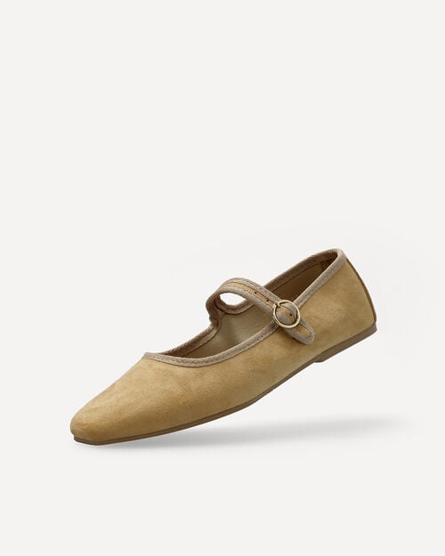 Balerina Plana Beige