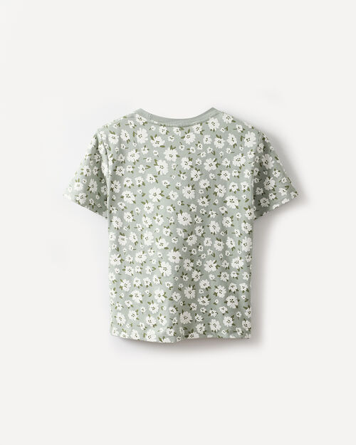Playera Estampada Flores