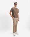 Pantal&oacute;n Casual Gris,KAKHI