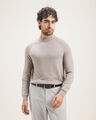 Suéter Básico Beige,GRIS