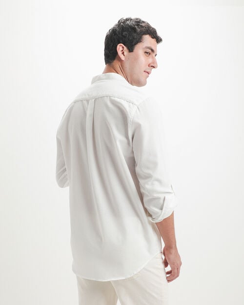 Camisa Roll Up Blanca