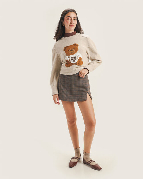 Short Falda Abertura