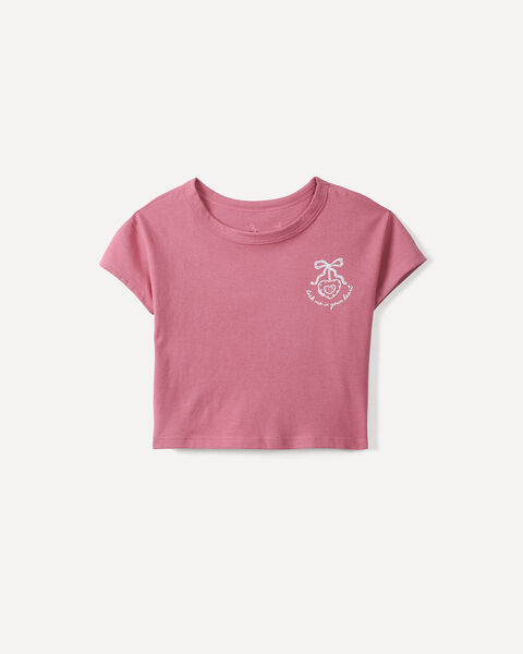 Playera Rosa Boxy