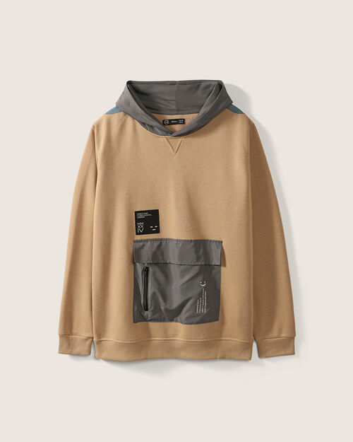 Sudadera Hoddie Caf&eacute;