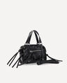 Bolso Negro Tiras,NEGRO