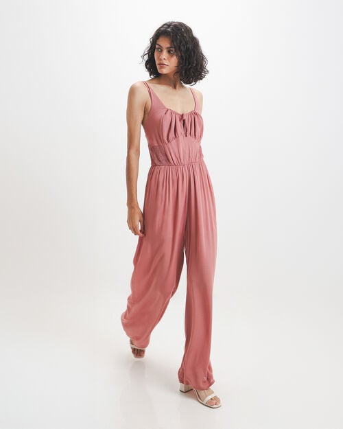 Jumpsuit Rosa Tirantes