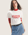 Playera Diseño Stranger Things,BLANCO HUESO