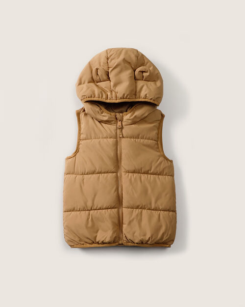 Chaleco Hoodie Acolchado