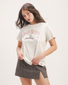 Playera Manga Corta Bugs Bunny,CREMA