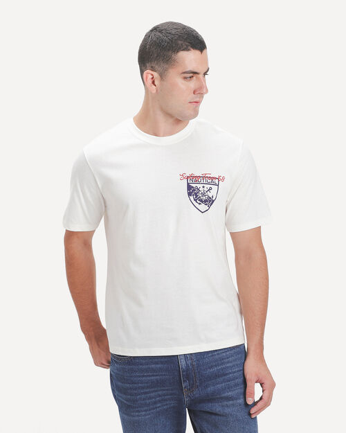 Playera Blanca Gr&aacute;fico