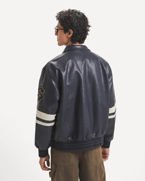 Chamarra Bomber Gr&aacute;fico