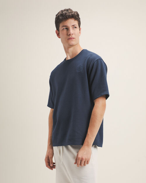 Playera Azul Marino S&oacute;lida