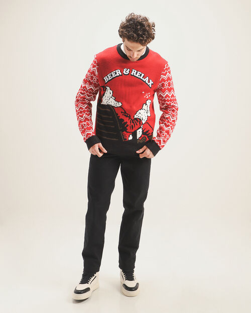 Su&eacute;ter Rojo Navide&ntilde;o