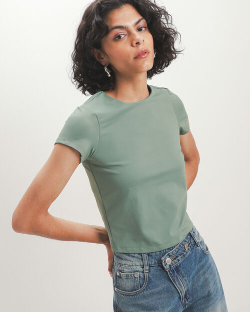 Crop Top Verde