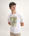 Playera Beige Manga Corta,BLANCO