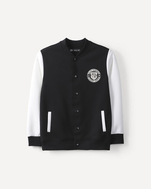 Chamarra Bomber Contraste