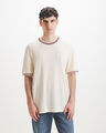 Playera Verde Relaxed,BEIGE