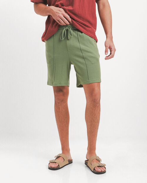 Short Textura Verde