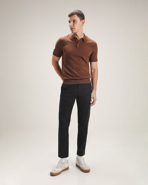 Pantalón Negro Fit Slim