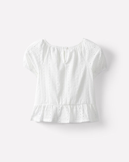 Blusa Blanca Textura