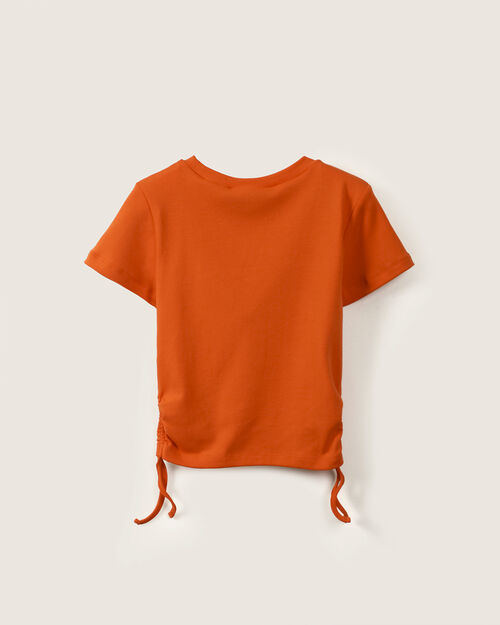 Top Rojo Detalles Laterales