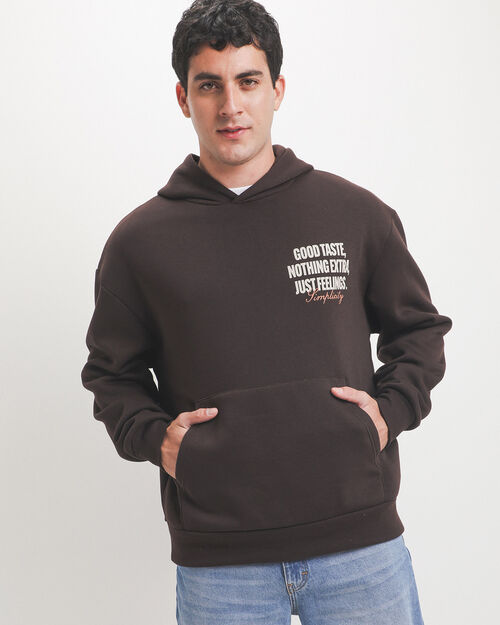 Sudadera Caf&eacute; Dise&ntilde;o
