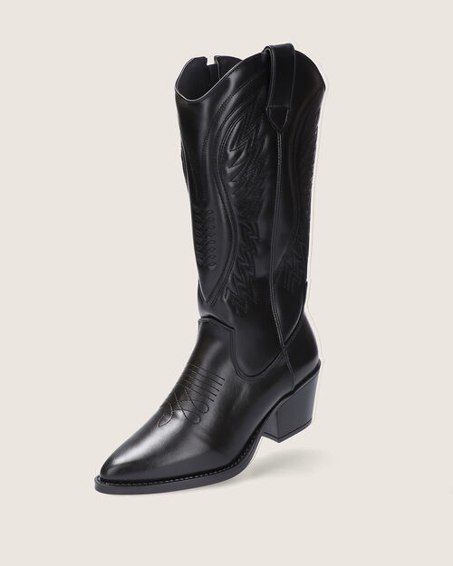 Bota Vaquera Negra