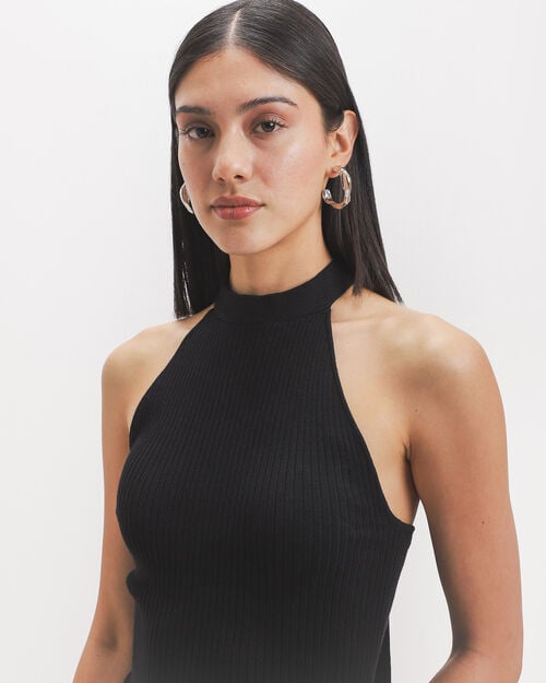 Top Negro Halter