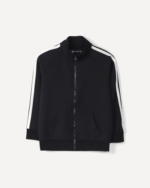 Sudadera Negra Zipper